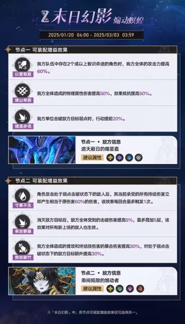 《崩壞:星穹鐵道》3.0版本活動一覽