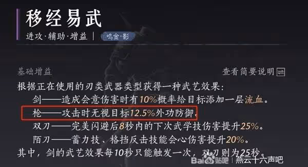 《燕雲十六聲》團本槍高輸出套路分享