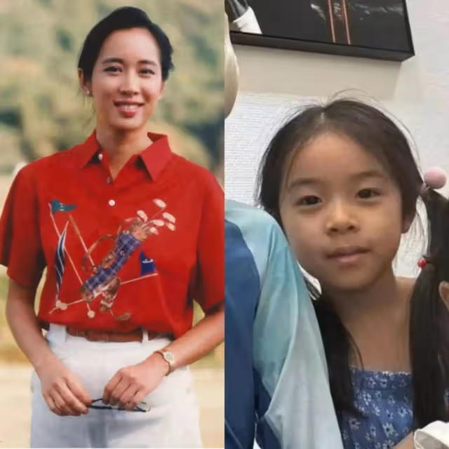 郭晶晶生了個寂寞!兒子像霍英東,二女兒像朱玲玲,小女兒像爸爸