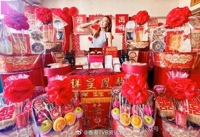 TVB《東張》女神「貓仔下月結婚!過大禮巨型龍鳳鈪兼金頸鍊搶fo