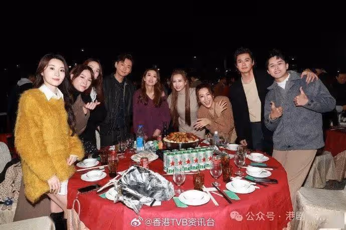 TVB盆菜宴星光熠熠!大熱視後大合照罕有企C位