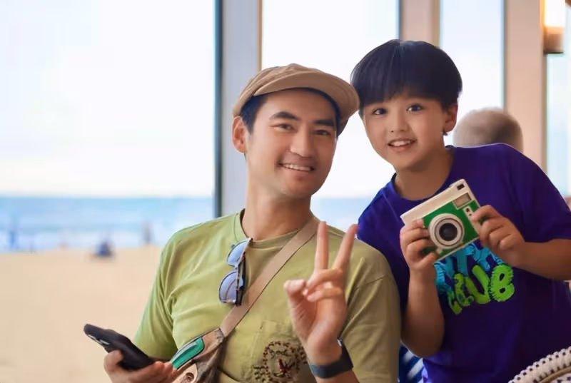 張歆藝袁弘大方曬兒子!6歲「四坨」身高超爸爸腰部,五官隨媽媽