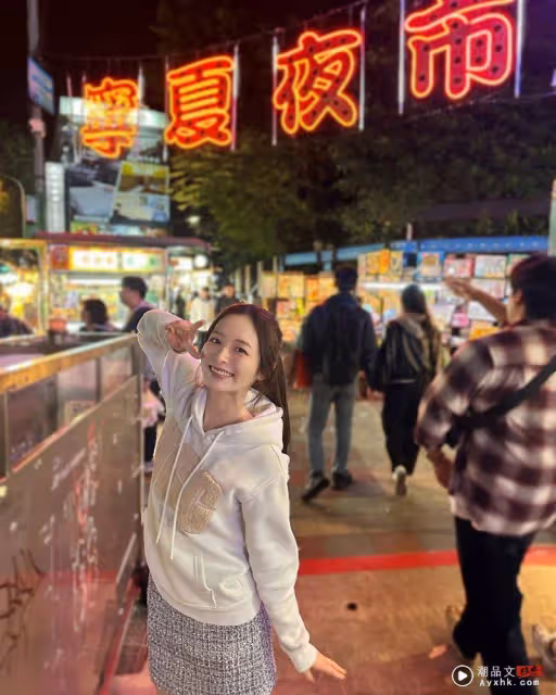 野生正妹現蹤寧夏夜市！竟是「日本最美校花」甜喊：吃完之後回不去了