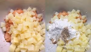 土豆雞肉餅