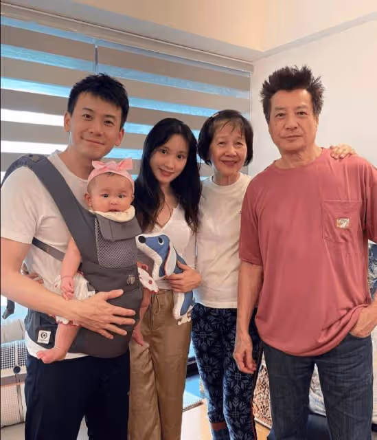 TVB知名男星兒媳穿迷你裙重遊母校!帶老公老爺感受特別時刻!