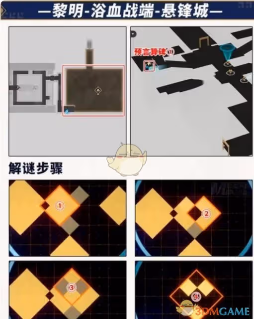 崩壞星穹鐵道浴血戰端懸鋒城預言算碑解謎攻略-浴血戰端懸鋒城預言算碑解謎攻略