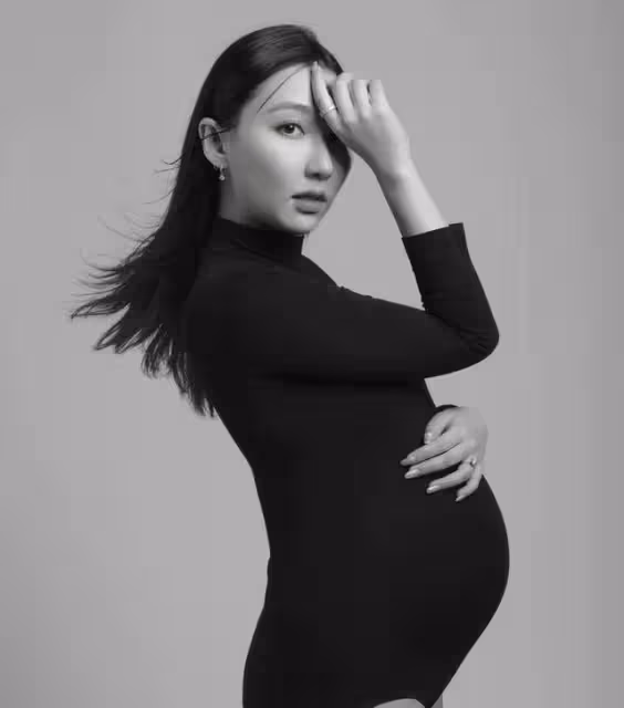 TVB女神級小花公開腹中胎兒性別!曬清冷風孕照,去年閃婚富二代
