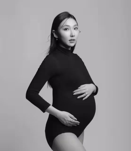 TVB女神級小花公開腹中胎兒性別!曬清冷風孕照,去年閃婚富二代