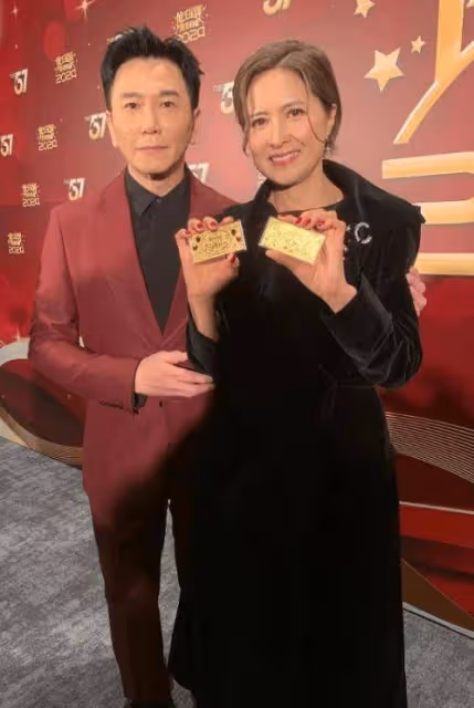TVB台慶頒獎！傅嘉莉勇奪「最佳女配角」，激動落淚直呼沒想到！