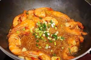 鮮蝦粉絲煲