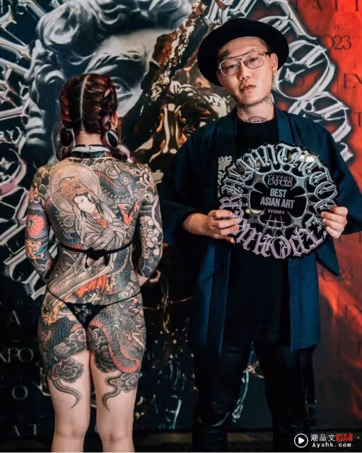 玖壹壹、瘦子刺青出自他手　嘻哈歌手轉戰專業刺青「澳洲參賽」海外奪冠