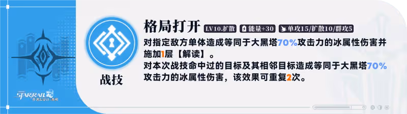 【V3.0攻略】「大黑塔」丨全方位·一圖流丨角色解析攻略