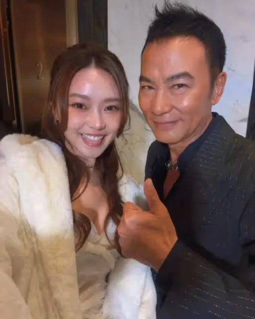 女星戴祖儀憾失女飛躍，意外與任達華合照勾回憶，換妝消瘦大變樣
