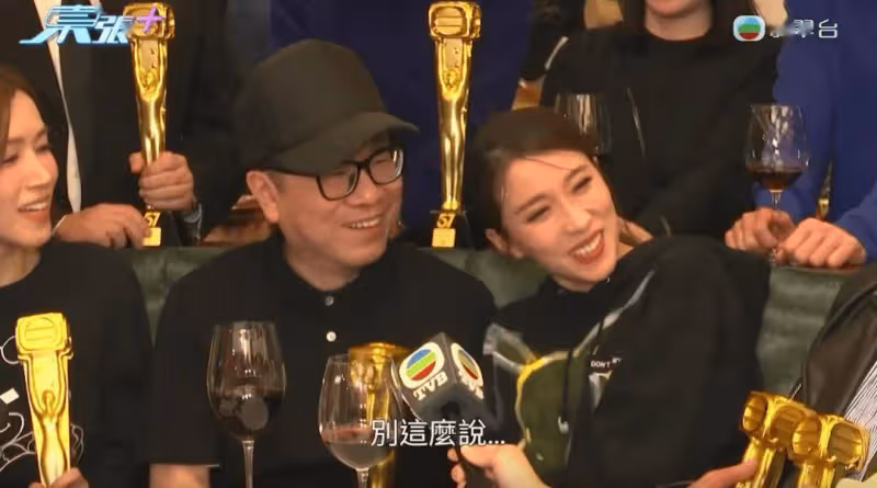 姚子羚未獲視後,受訪時難掩失望之情,鍾澍佳稱虧欠對方