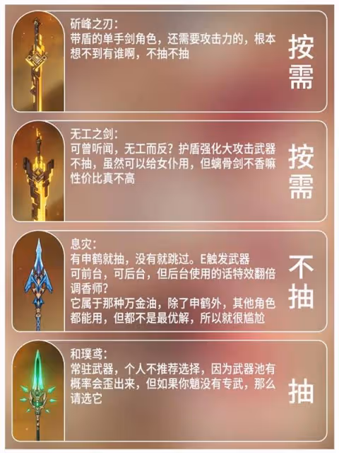 《原神》5.3海燈節璃月混池抽取建議