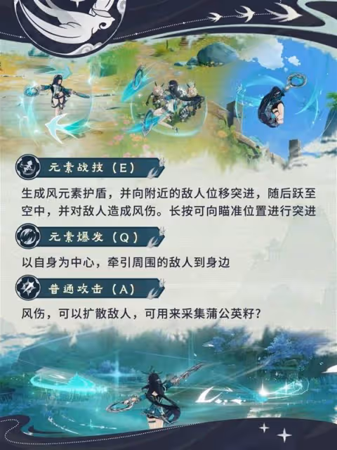 《原神》藍硯聖遺物、武器選擇與配隊攻略
