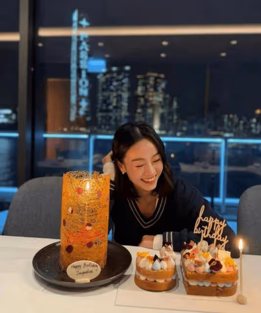疑似有喜!黃心穎36歲生日巧妙遮肚!發文爆肚子很滿足!