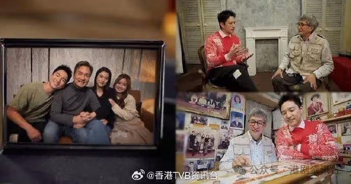 吳大強吳偉豪父子檔 拍TVB新年賀歲宣傳片 見證「幸福傳承」