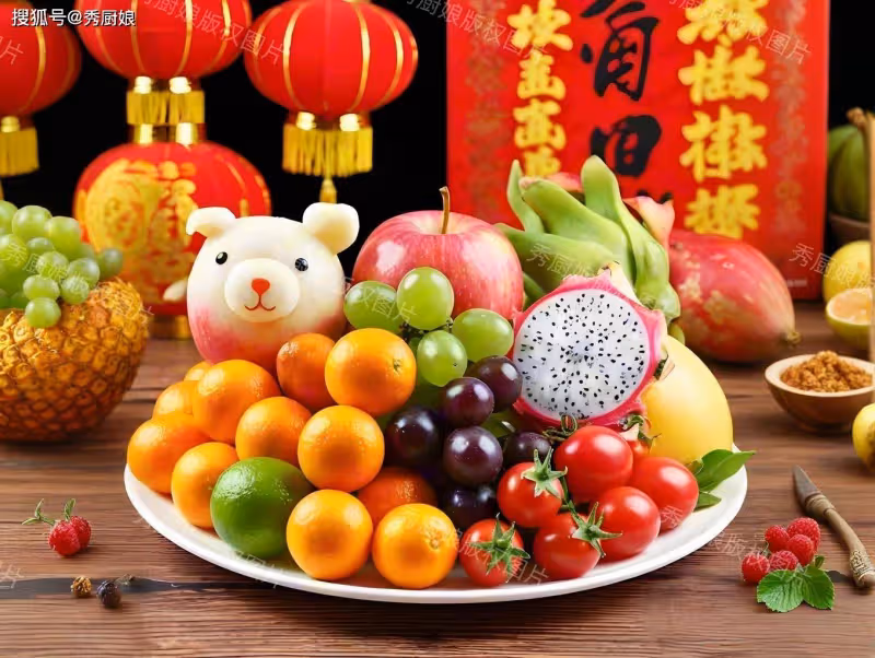 除夕,別管有錢沒錢,擺上10種吉祥果,寓意十全十美,討個好彩頭