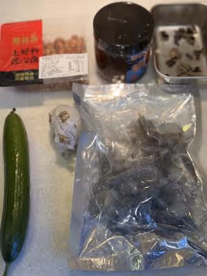 下酒的小涼菜-老醋六樣