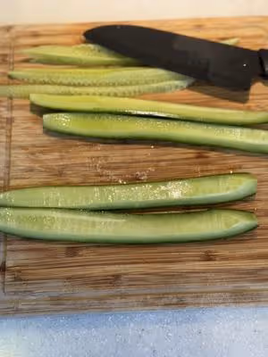 下酒的小涼菜-老醋六樣