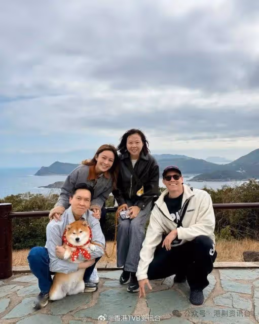 TVB當紅女星與富貴男友好事近？曬全家福一舉動成焦點 爸爸高大有型撞樣林景程