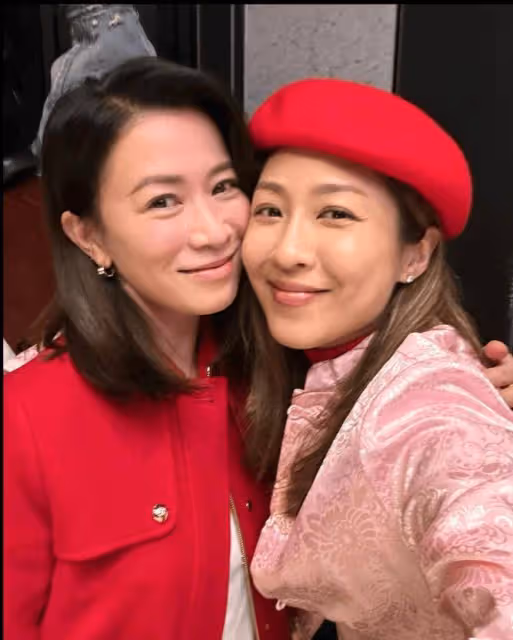 TVB前當家花旦佘詩曼與胡杏兒罕見同場聚會!曾傳爭視後有心結!