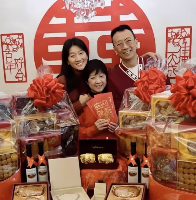 恭喜!星二代鄭丹瑞女兒舉行過大禮儀式,未婚夫被稱為「大鼻版黎明」