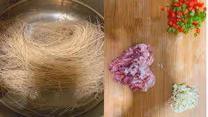 螞蟻上樹——肉沫粉條