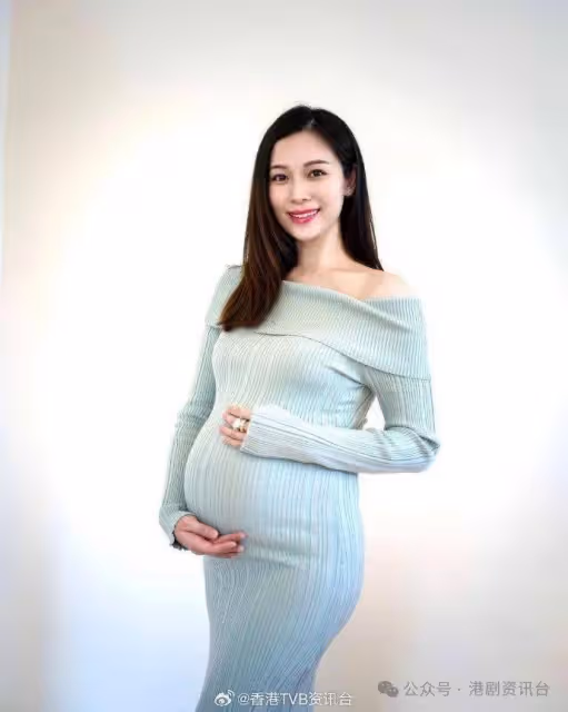 前TVB女星突然宣布三仔出世!老公與兩女從未曝光極低調