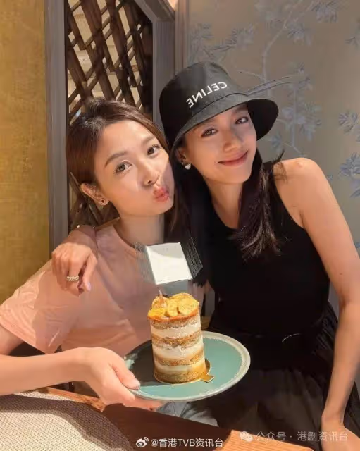 前TVB女星突然宣布三仔出世!老公與兩女從未曝光極低調