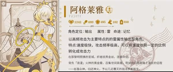 《崩壞:星穹鐵道》阿格萊雅全方位養成攻略