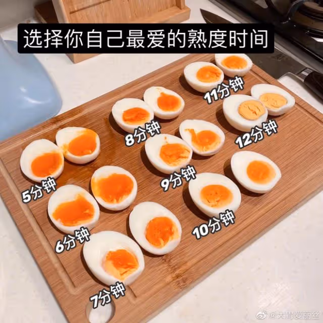 一顆完美的水煮糖心蛋！