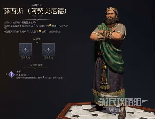 《文明7》薛西斯阿契美尼德強度與技能介紹