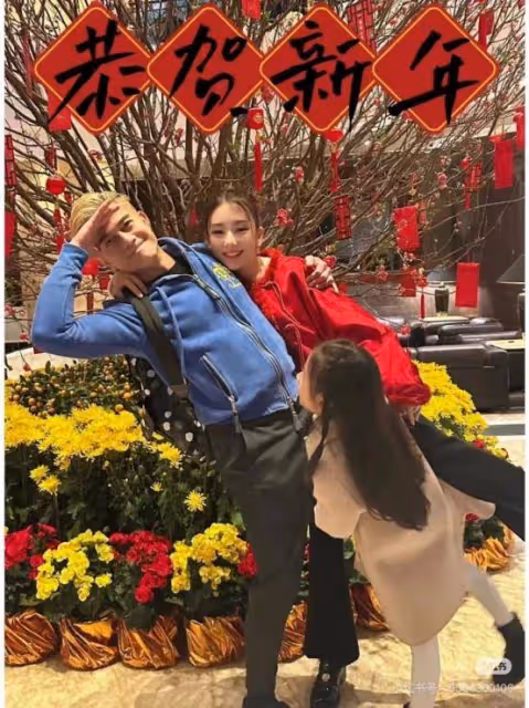 郭富城全家回安徽過年,兩女兒正面照被曝光,大女兒被盛讚最靚