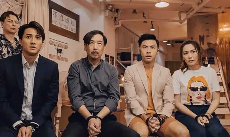 勁爆!湯洛雯熒幕熱吻黃子恆,吻到嘴唇變形,故意支開馬國明不讓看