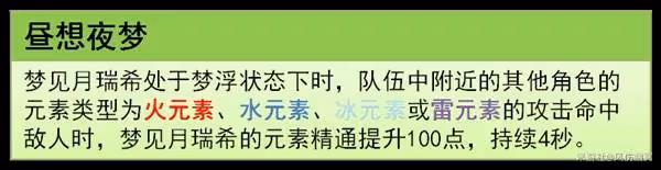《原神》夢見月瑞希技能出裝全解