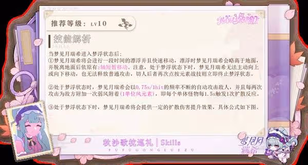 《原神》夢見月瑞希詳細培養攻略