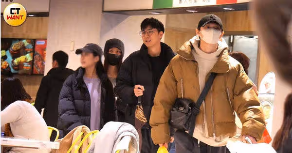 毛弟模特女友曝光! 揪胡釋安雙對約會「避嫌技巧超純熟」
