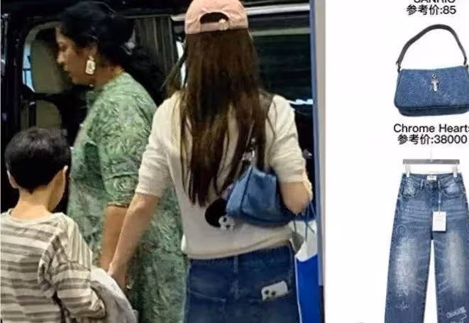 Baby攜子香港現身,穿搭與葉珂截然不同,黃曉明如今是否後悔