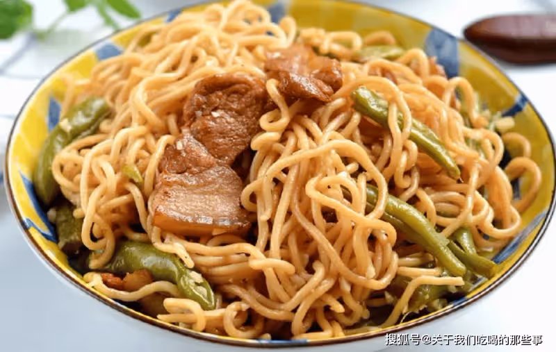 豆角燜面總是做不好？牢記「1個竅門」，麵條不粘不成坨，香味濃