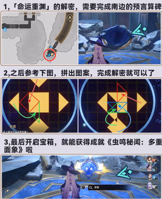 崩壞星穹鐵道翁法羅斯四個預言謎題怎麼解密-翁法羅斯四個預言謎題解密方法