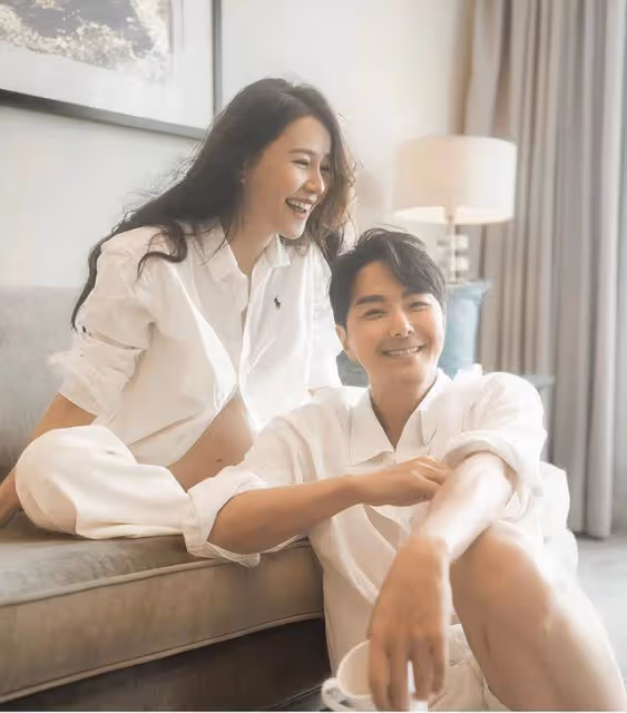 黃翠如與蕭正楠情人節放閃,長卷髮曝光,獲網民一致稱讚絕美