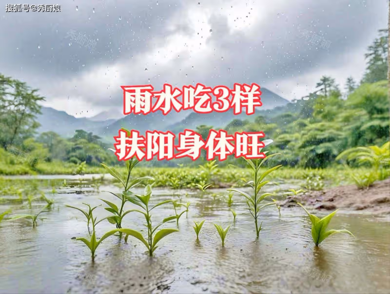 2月18日雨水,老人說「雨水吃3樣,扶陽身體旺」,「3樣」指啥?