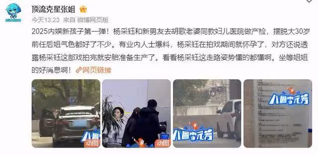 楊采鈺被爆懷孕!跟劉亦菲乾爹分手後新男友高大帥氣