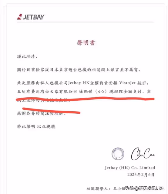 細思極恐,原來包機費用是大S自己掏的,小S的話滴水不漏!