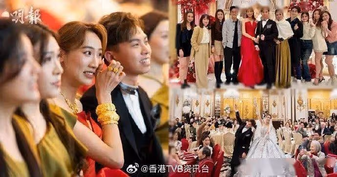 TVB女主持大婚!行禮時感動落淚,跟老公親嘴放閃