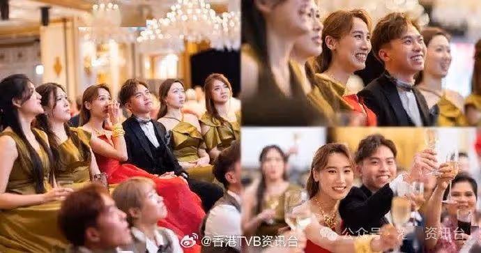 TVB女主持大婚!行禮時感動落淚,跟老公親嘴放閃