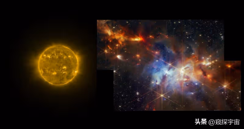 宇宙奇觀：韋伯望遠鏡拍到了奇怪的東西，它距離我們470光年