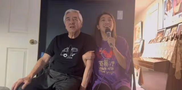 溫馨!79歲秦沛與女兒K歌好精神,曾與前妻爭撫養權不惜傾家蕩產